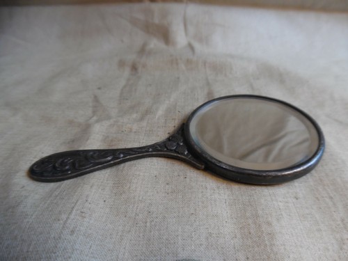 Old hand mirror - hand, for